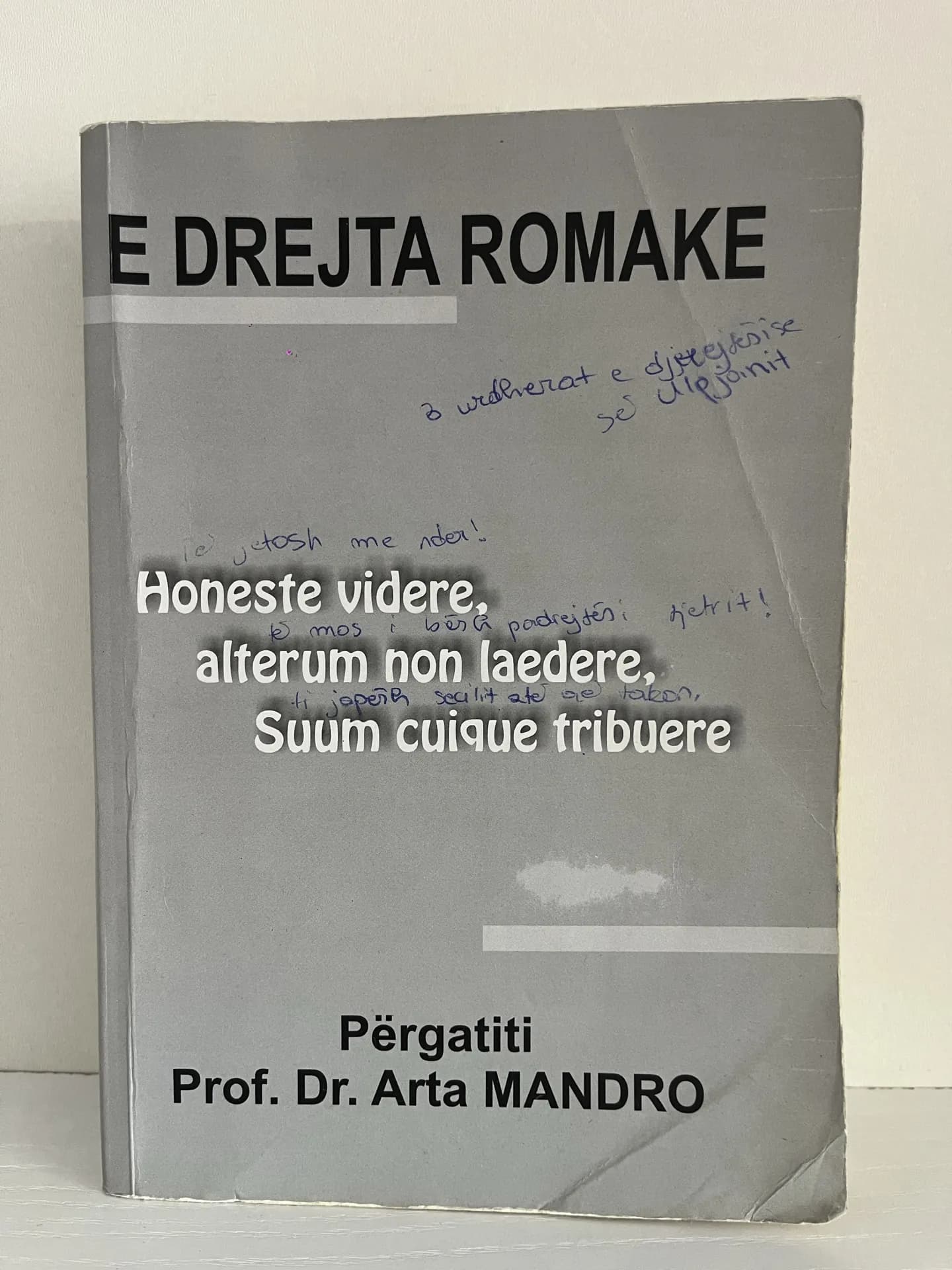 E DREJTA ROMAKE – Prof. Dr. Arta Mandro, foto 1