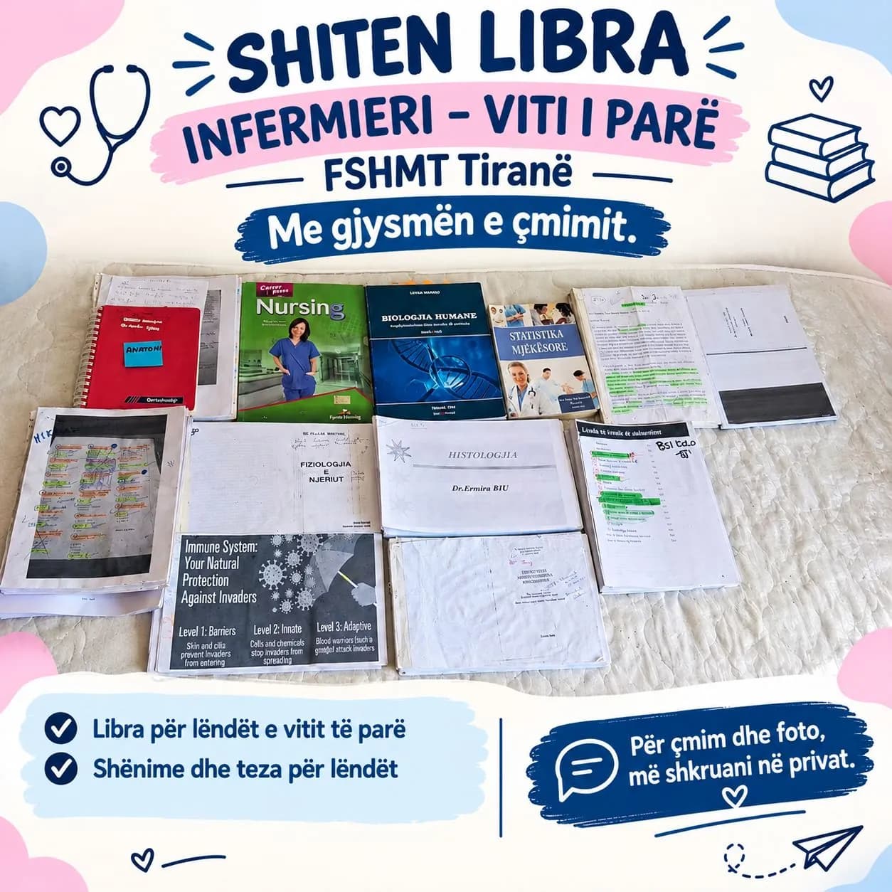 Shes librat e vitit te 1 Infermieri FSHMT Tirane me gjysem cmimi., foto 1
