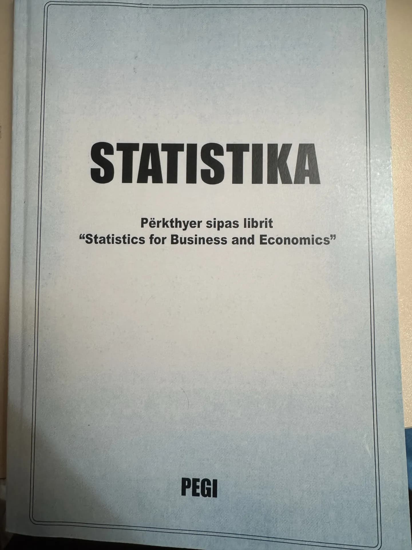 Statistika, përkthyer sipas librit “Statistics for Business and Economics”, foto 1