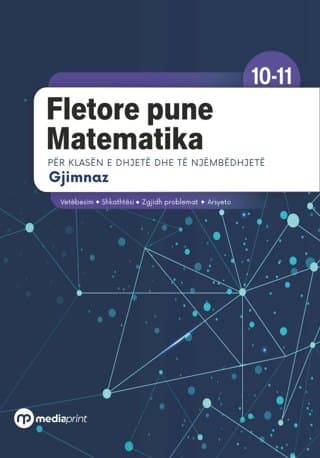 Kopertina: Matematika 10-11 - Fletore pune — Mediaprint