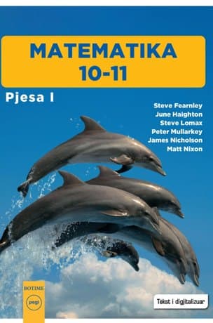 Kopertina: Matematika 10-11, Pjesa e pare — Pegi