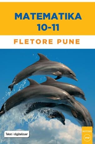 Kopertina: Matematika 10-11, Fletore pune — Pegi