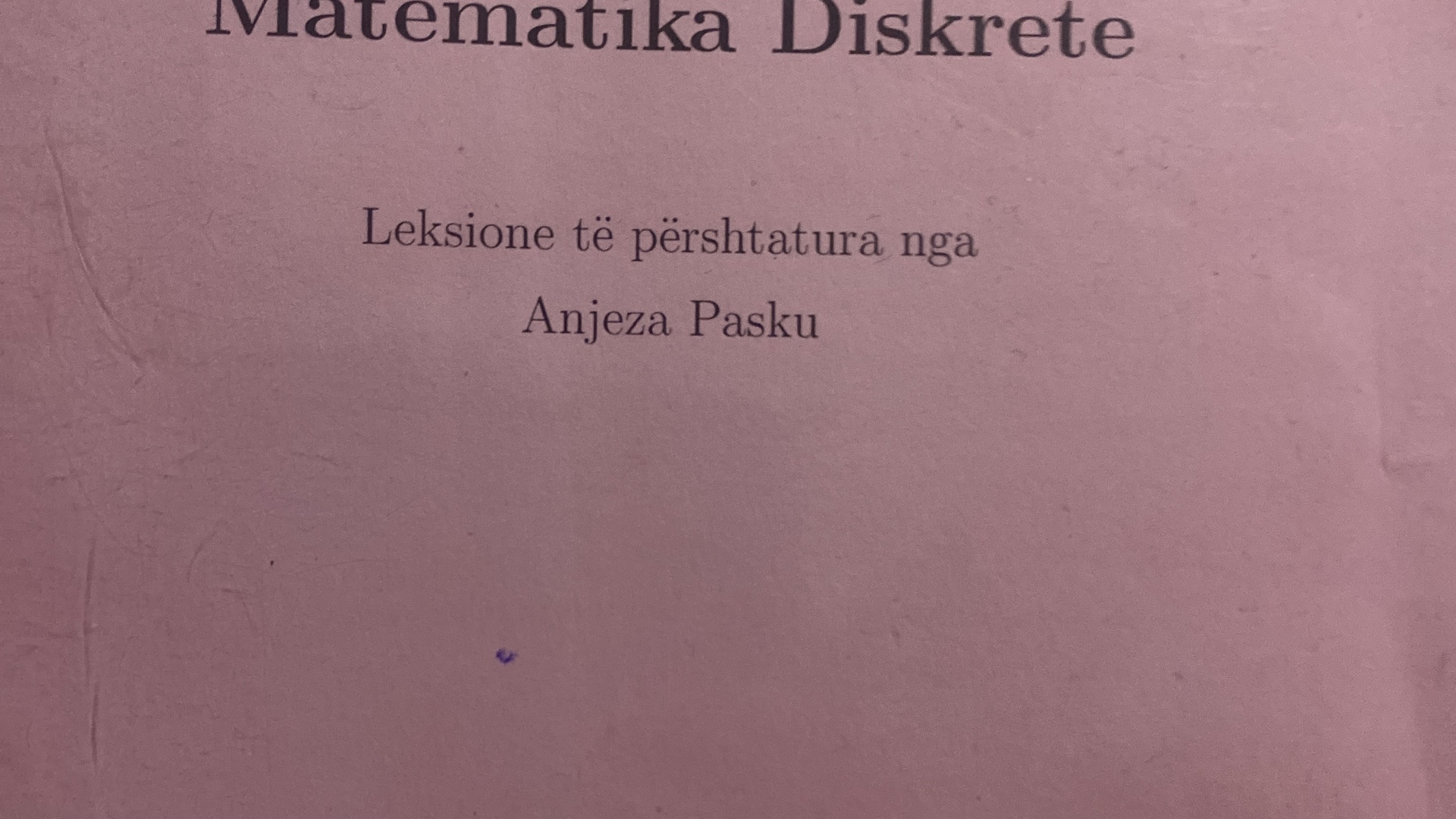 Libra viti i pare i dyte uamd fakulteri teknologji informacioni